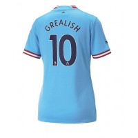 Manchester City Jack Grealish #10 Hjemmebanetrøje Dame 2022-23 Kortærmet